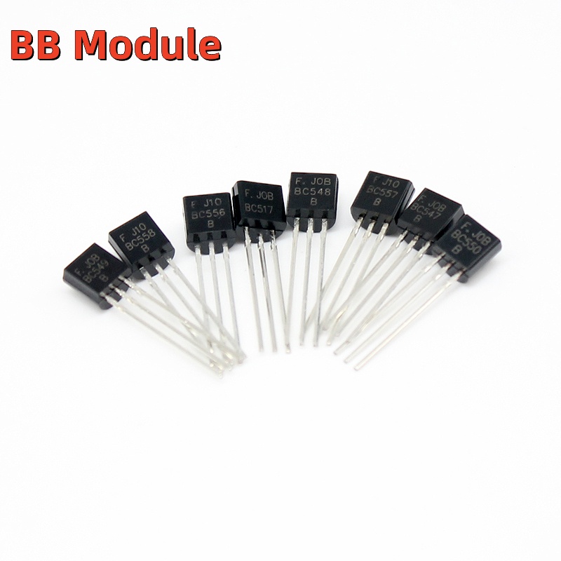ทรานซิสเตอร์ PNP TO-92 BC327 BC337 BC517 BC547 NPN BC548 BC549 BC550 BC556 BC557 BC558 C1815 C945 50 ชิ้น