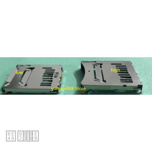 AC New SD memory card slot repair parts for Canon EOS 100D 200D 70D 77D 80D 750D 760D 6D mark II 6DII 6D2 SLR