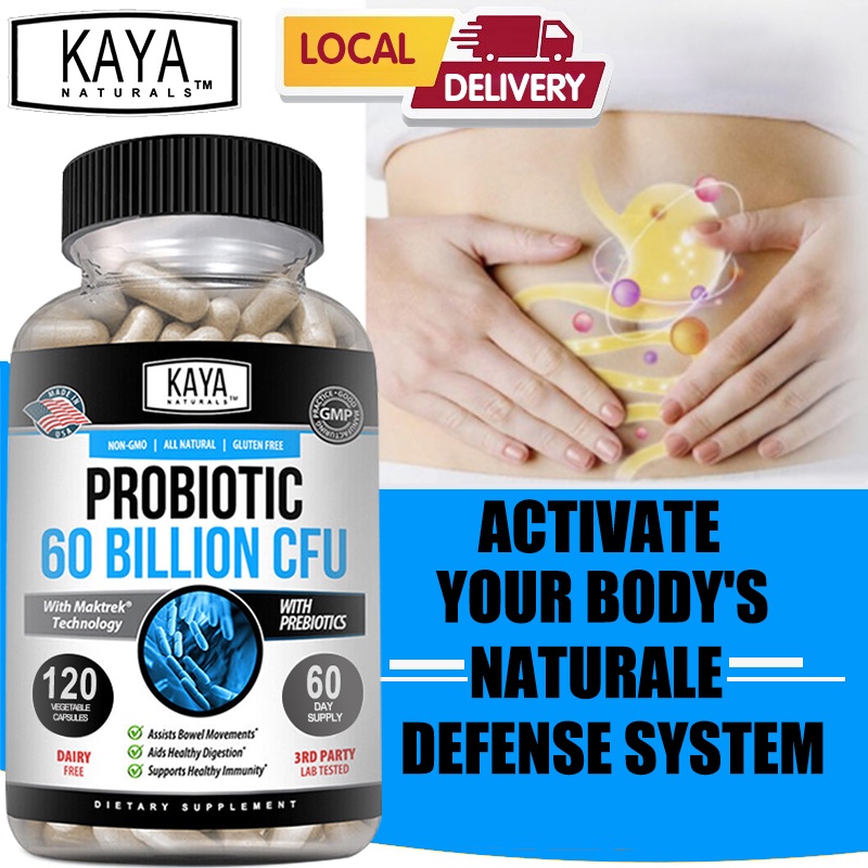 Immune ผลิตภัณฑ์เสริมอาหาร - วิตามินเสริมภูมิคุ้มกัน - ระบบภูมิคุ้มกันบูสเตอร์ - โปรไบโอติก 60 พันล้าน - โปรไบโอติกสําหรับผู้ใหญ่, ธรรมชาติ | สุขภาพช่องว่าง