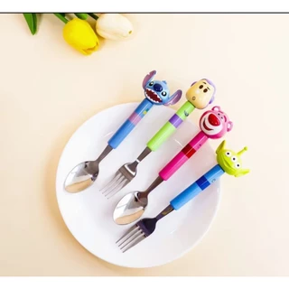ชุดจานชามสเตนเลส ลายดิสนีย์ Buzz Lightyear สะดุดตา สําหรับเด็ก