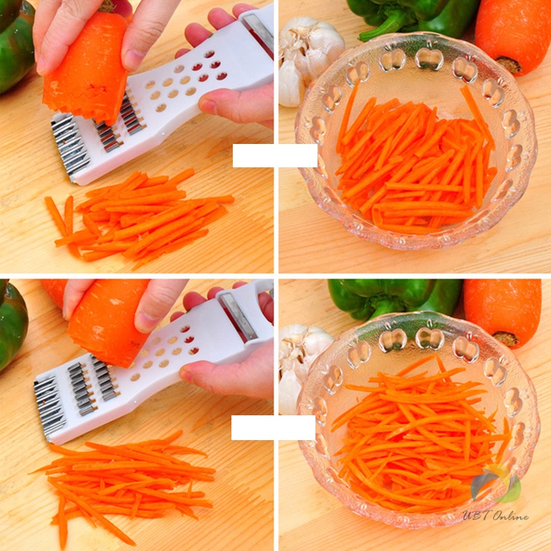 UBT ที่ขูดมะละกอ แบบหนา มีดปอกผลไม้ 5in1 พร้อมส่ง veggie chopper ราคา ถูกที่สุด ดีลบีเคเค แกลเลอรีภาพที่ 8