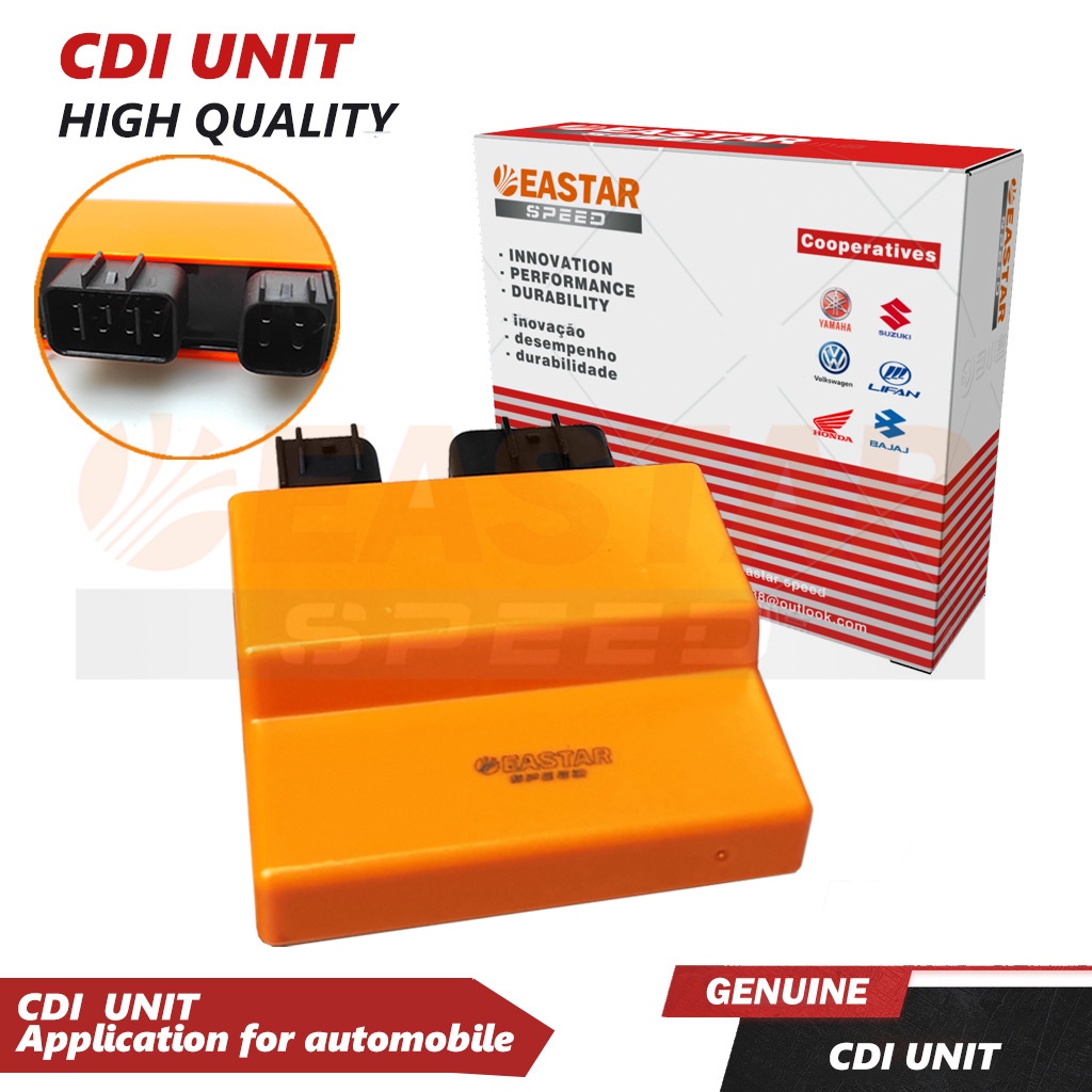 อะไหล่รถจักรยานยนต์ CDI UNIT สําหรับ Sniper 135 Mx135 ORANGE CDI CDI RACING