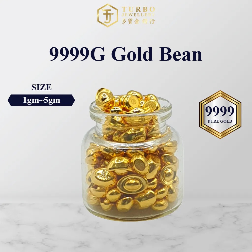 TURBO Pure Gold Bean 9999G Gold Bean