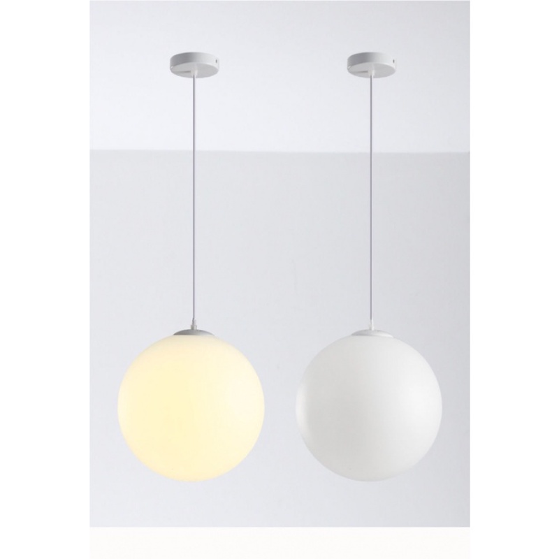โคมไฟเพดาน LED ทรงกลม สีขาวนม สไตล์นอร์ดิก มินิมอล สําหรับห้องรับประทานอาหาร บันไดดูเพล็กซ์ ร้านเสื้อผ้า หน้าต่าง