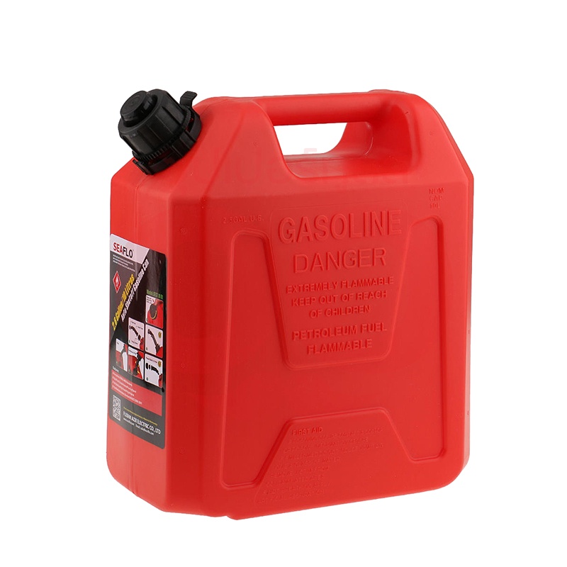 SEAFLO (ซีโฟล) 10L เบนซิน แกลลอนน้ำมัน (แดง) SFGT-10