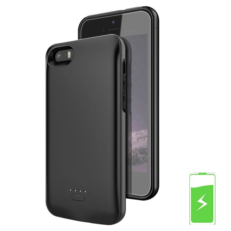External Battery charger case For iPhone 5 5S SE 2016 Power case power bank Portable charging Cover чехол акб 4.0 inch