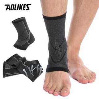 Aolikes สนับข้อเท้า ยืดหยุ่น ผู้หญิง ผู้ชาย บีบอัด ระบายอากา…