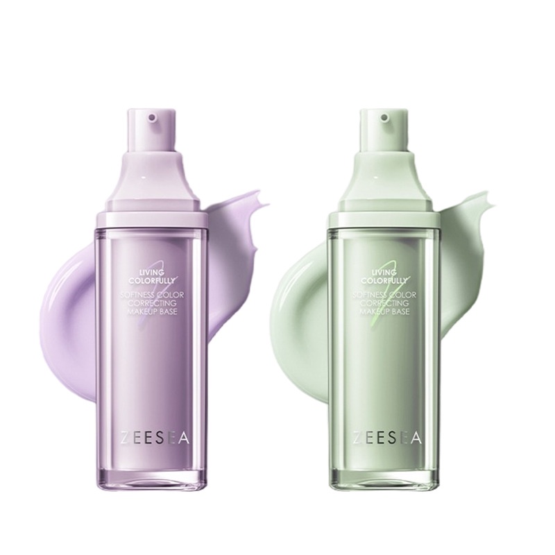 Zeesea ครีมรองพื้น คอนซีลเลอร์ ไพรเมอร์ เปลี่ยนสีได้ ให้ความชุ่มชื้น 30 กรัม