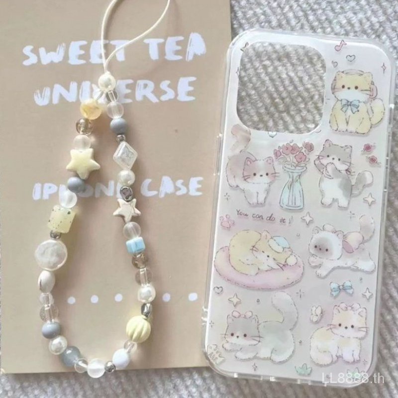 เคสมือถือ แบบนิ่ม ลายกราฟฟิตี้แมวน่ารัก กันกระแทก สําหรับ iPhone 15 Pro Max 14 13 12 Pro 11 Xs Max xr 7 8 Plus Z240