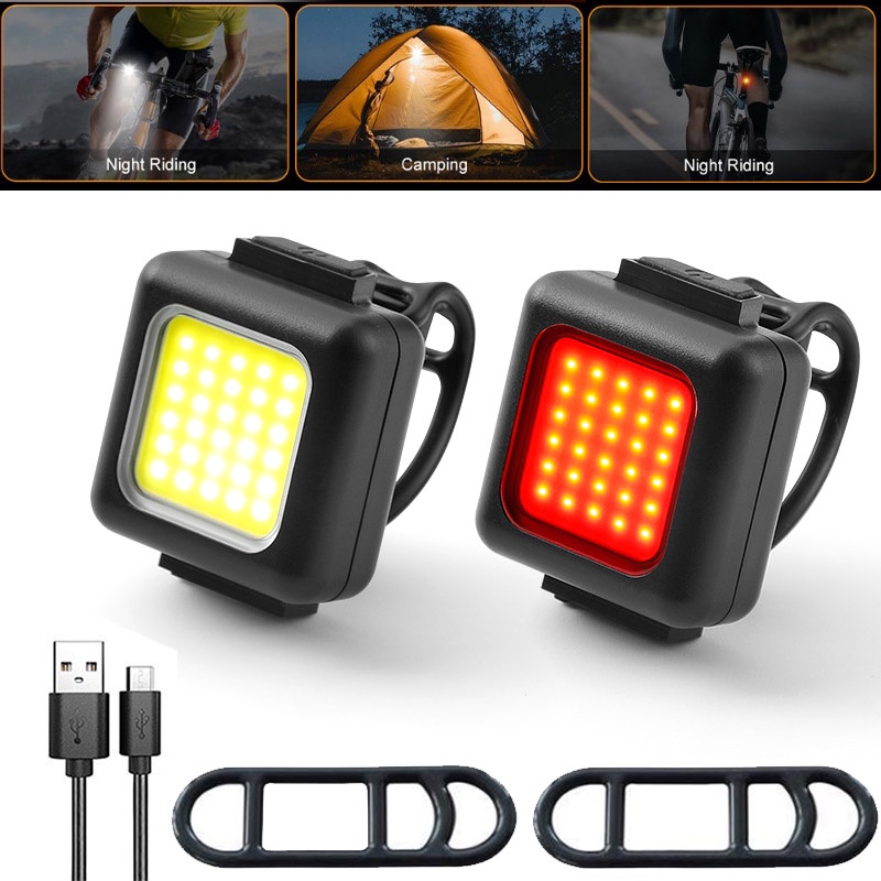 ไฟหน้ารถจักรยาน LED 150 ลูเมน กันน้ํา ชาร์จ Type-C IPX5 พกพาสะดวก ไฟหน้าจักรยาน