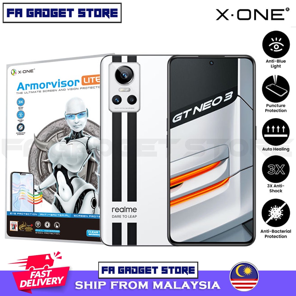 「X.One」ตัวป้องกันหน้าจอ สําหรับ Realme GT Neo 5 GT3 5G 3 3T 2 Pro Neo 2 Master Neo