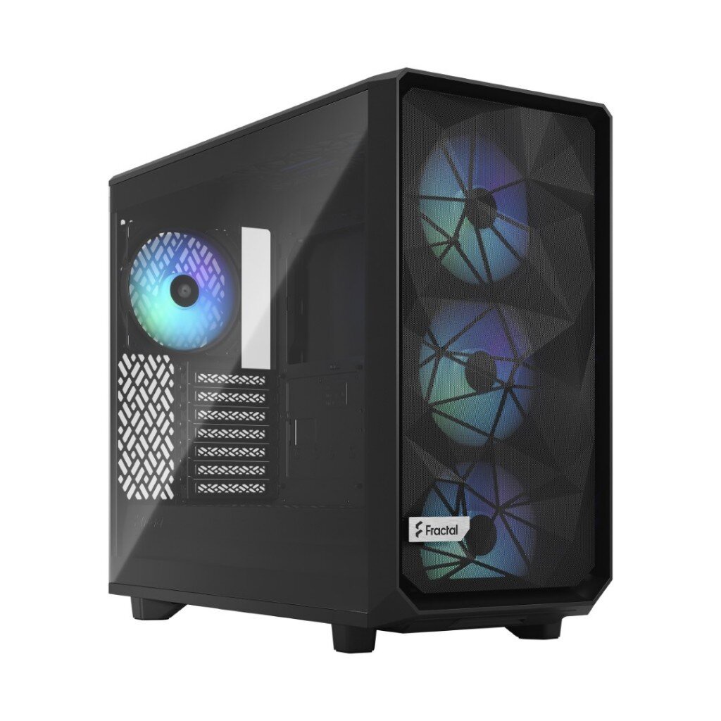 Fractal Design Meshify 2 Lite RGB Black Light Tint TG (FD-C-MEL2A-05) Mid-Tower ATX Case