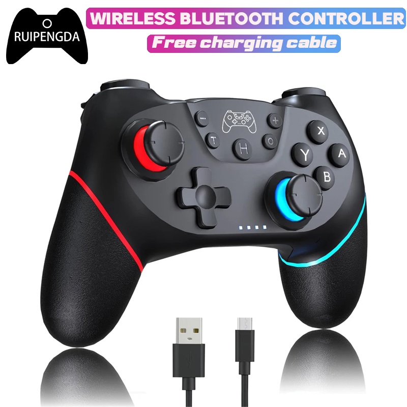 จอยสติ๊กควบคุมเกมบลูทูธไร้สาย สําหรับ Nintendo Switch Oled Lite Stam Deck