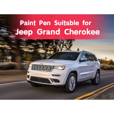 ปากกาสีสเปรย์ คริสตัล สีแดง สีดํา สําหรับซ่อมแซมรถยนต์ Jeep Jeep Grand Cherokee