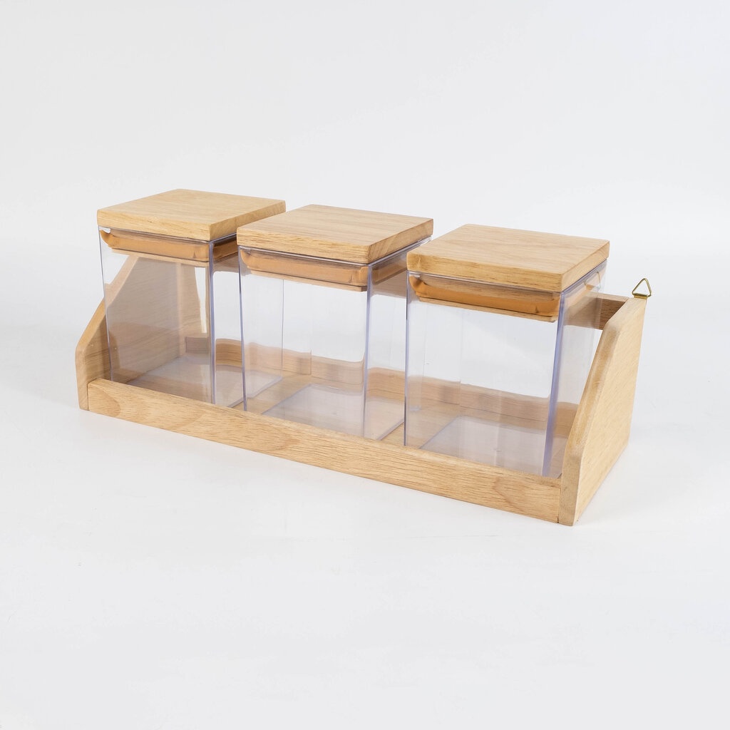 MINIWOOD ขั้นวางของ วางขวดโหล ที่วางเครื่องปรุง ชั้นแขวน