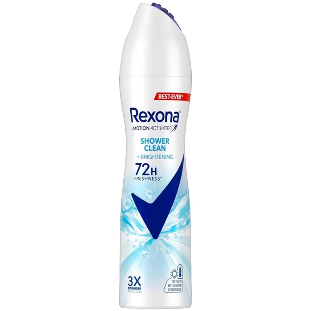 LeeMart สเปร์ระงับกลิ่นกาย เรโซน่า Rexona 135ML เรโซนา สเปร์ ขจัดกลิ่น สเประงับกลิ่น รุ่น เชาเวอร์คลีน สีฟ้า ขนาด 135...