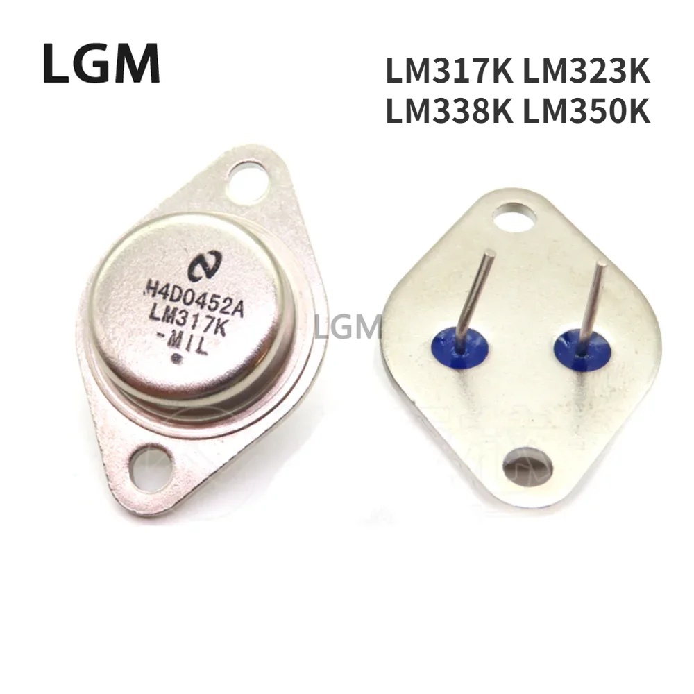 Original LM317K LM323K LM338K LM350K แรงดันไฟฟ้าสามปลายหลอดทรานซิสเตอร์ใหม่