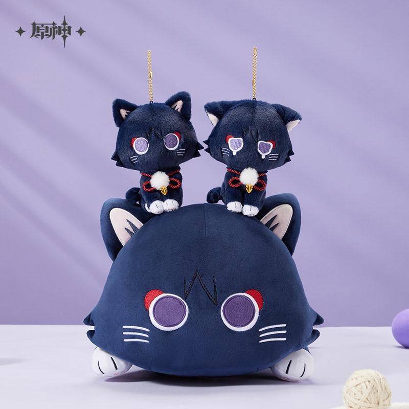 Genshin Impact Wanderer Fairy Tale Cat Series Plush Doll Pillow