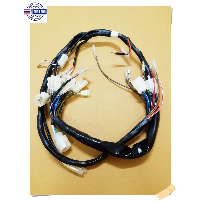 ชุดสายไฟเมน DT125 ชุดไฟมอเตอร์ไซค์