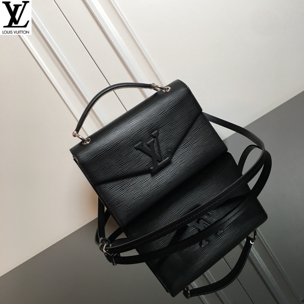 หลุยส์วิตตอง Louis Vuitton กระเป๋าถือ lv 0 💰 m55977 pochette grenelle มีหนัง epi grain และกระเป๋าสะพายข้าง obags 57ux