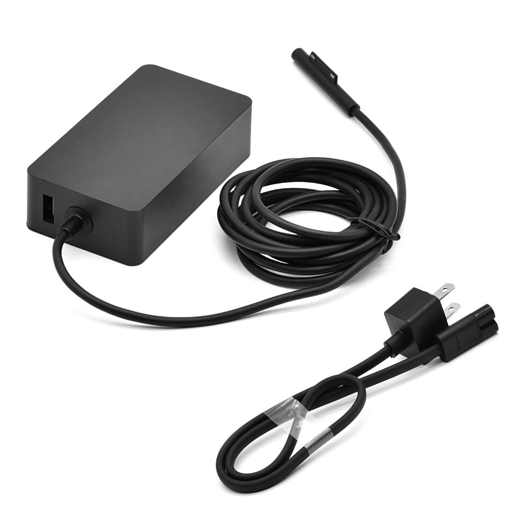 Microsoft Surface Charger 65W 15V 4A Laptop AC Power Adapter for Surface Pro 3 4 5 6 7 8 Surface Go Book Laptop Free Cab