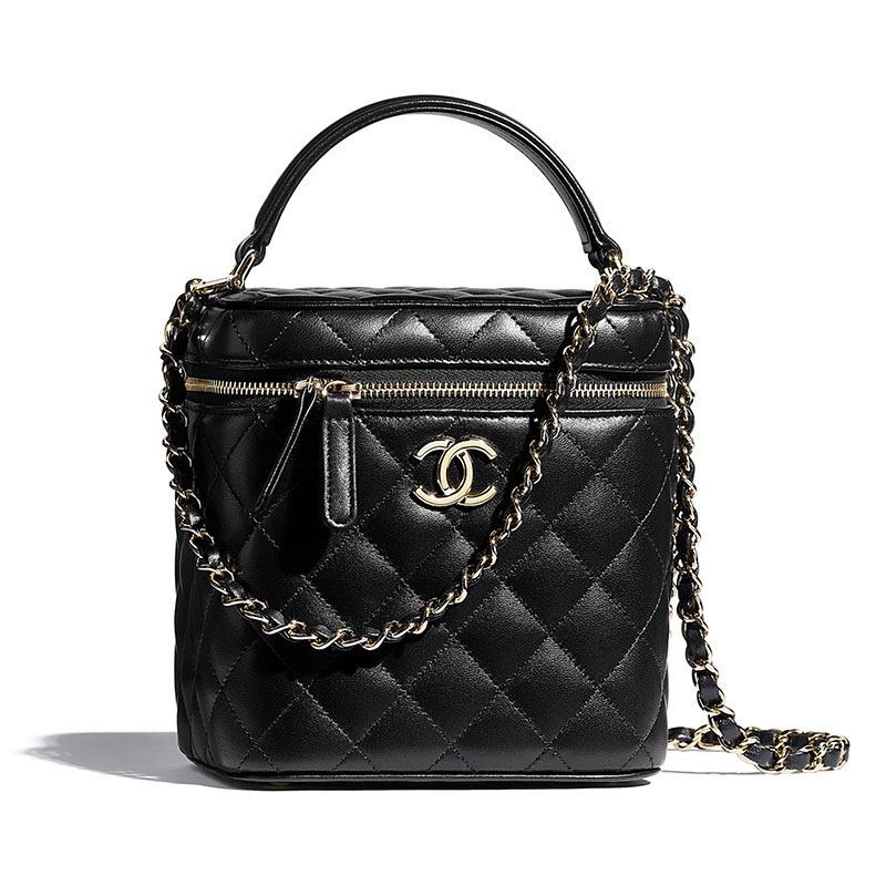 Chanel/กระเป๋าเครื่องสำอาง/กระเป๋าสะพาย/ของแท้ 100%