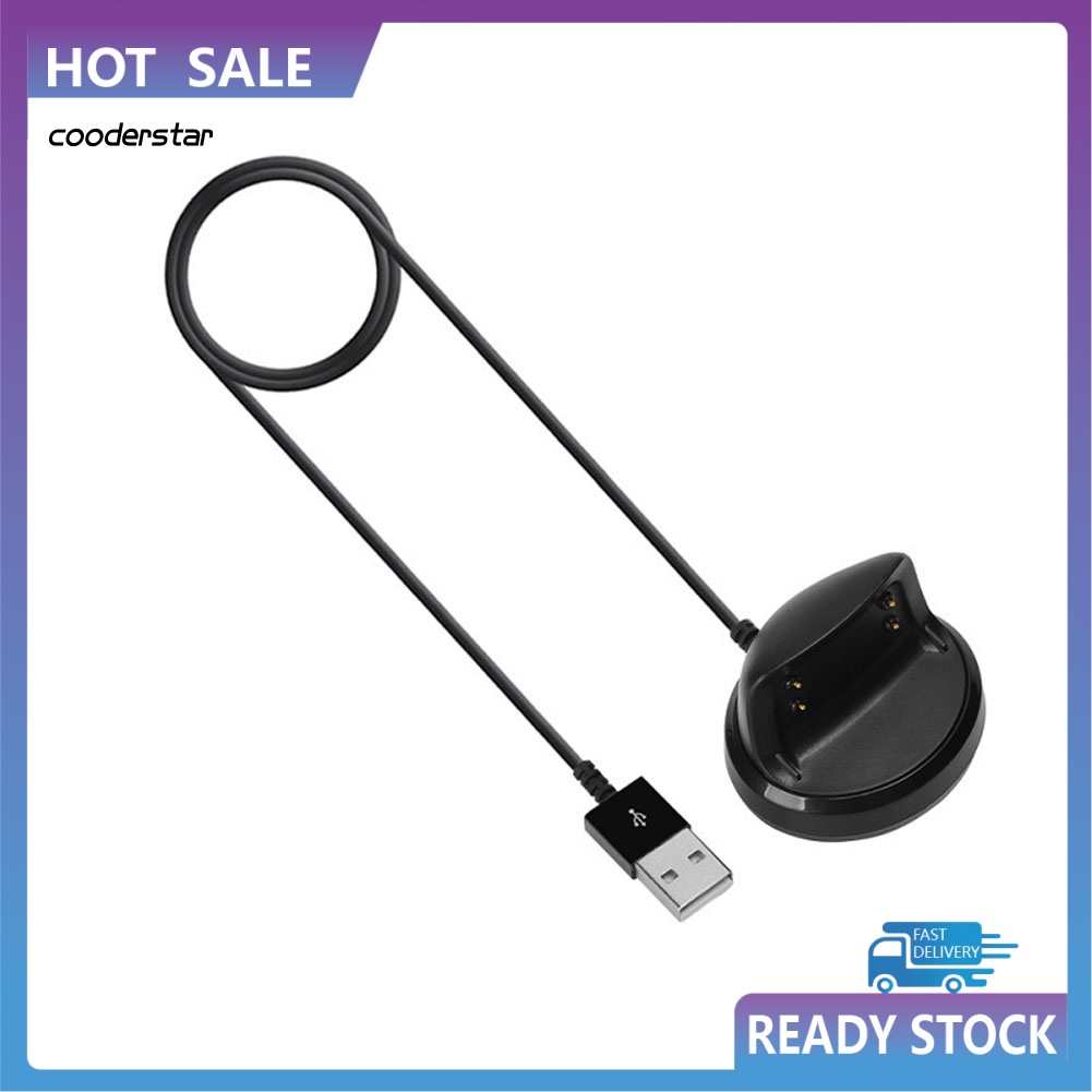 Cood แท่นชาร์จสมาร์ทวอทช์ USB สําหรับ Samsung SM-R360 Gear Fit2 Pro SM-R365