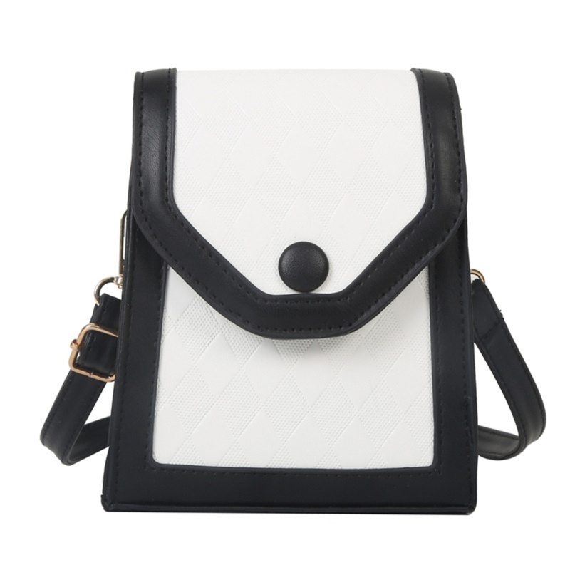 Blove* Square Bag กระเป๋าสะพายข้าง กระเป๋าอินเทรนด์ Lattice Texture Bag กระเป๋าสะพายอเนกประสงค์