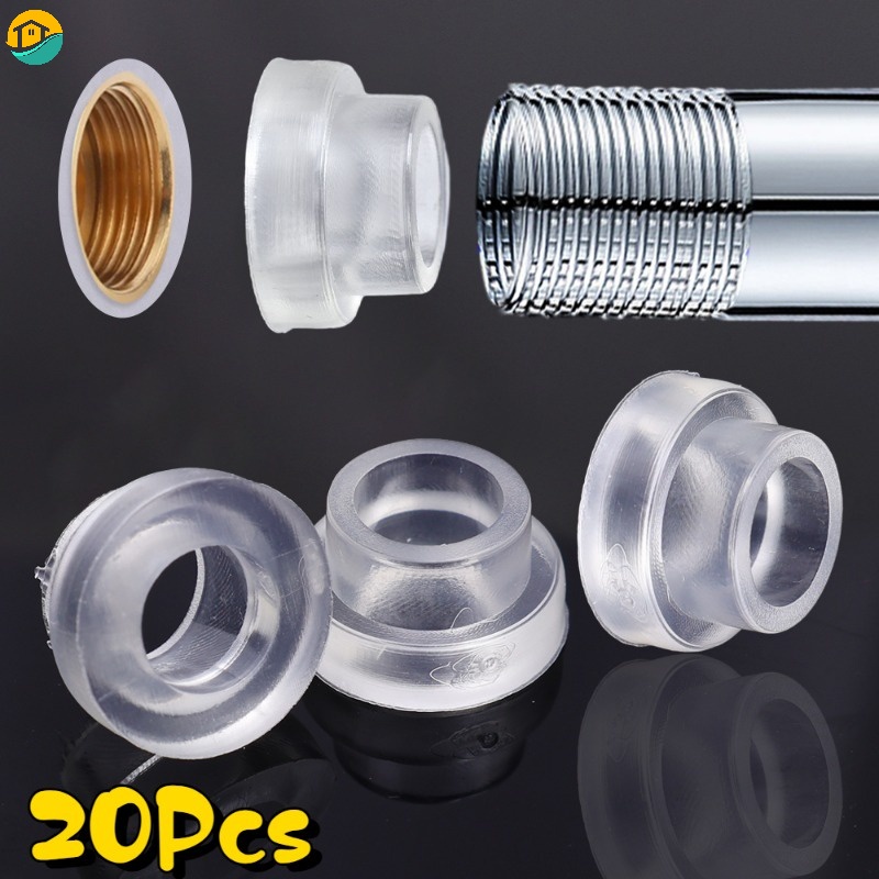 20 ชิ้น สากล ก๊อกน้ํา ซีลเร็ว ซิลิโคน แหวนรอง อินเตอร์เฟซ ก๊อกน้ํา ท่อรั่ว ท่อพลาสติก ซีลปะเก็น ปลั๊กประปา ห้องน้ํา อุปกรณ์ครัว