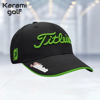 Karamiหมวกกอล์ฟ งานปัก golf cap คุณภาพดี กันแดด golf cap หมวกกอล์ฟ มีหลายสี ให้เลือก ปรับขนาดได้ รหัสสินค้า：MTI007