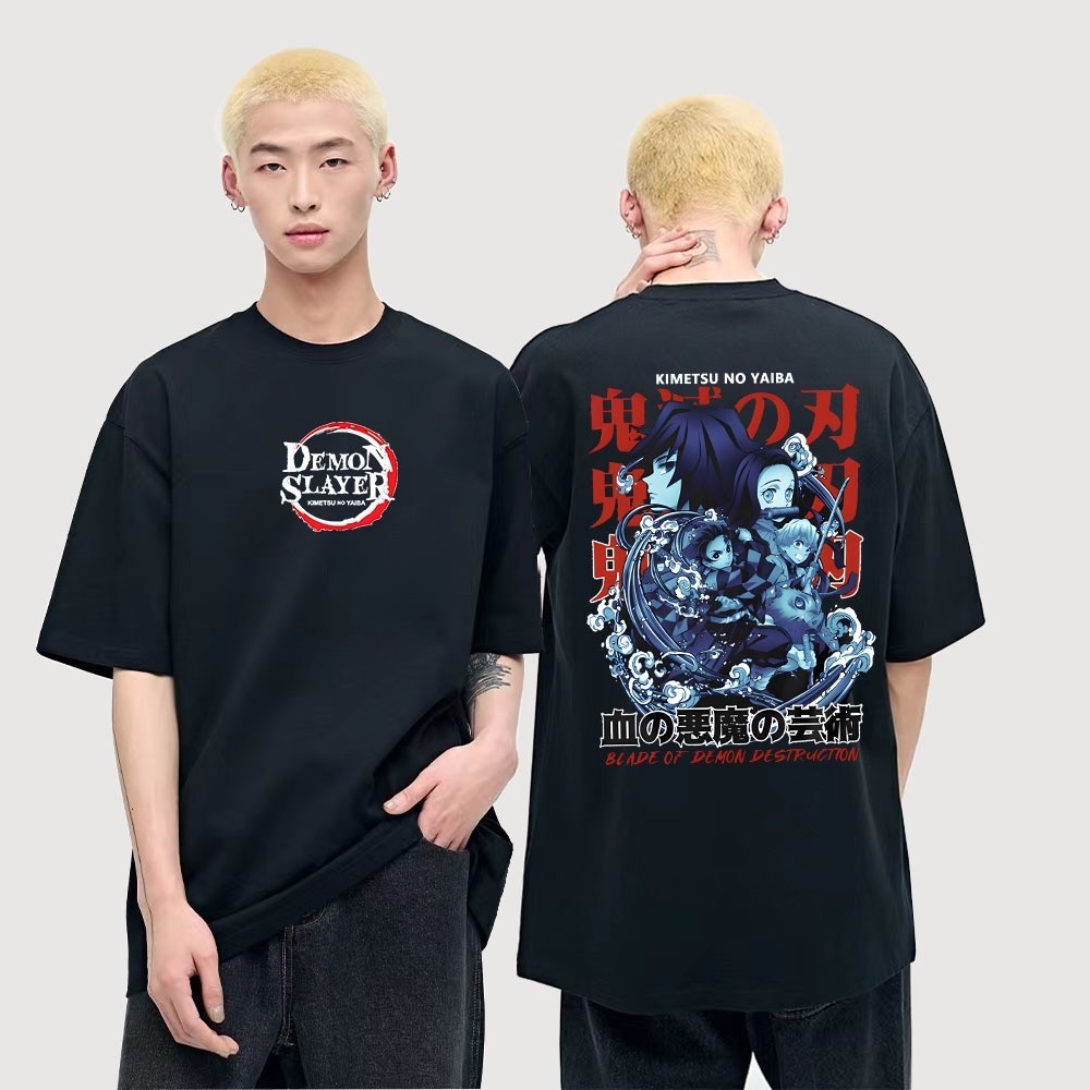[เสื้อยืด]Anime --HUNTERXHUNTER© -- Oversize T shirt Streetwear Trendy fashion KILLUA design unisex  PrintS-5XL