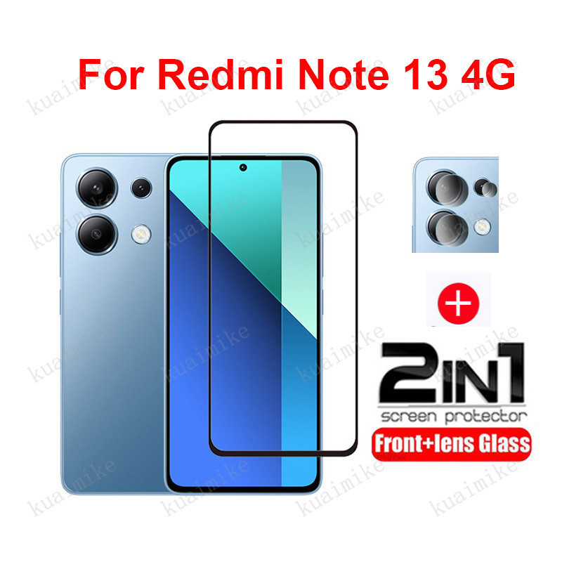 ฟิล์มกระจก สำหรับ Redmi Note 13 4G กระจกนิรภัย HD ป้องกันหน้าจอ สำหรับ Xiaomi Redmi Note 13 Pro 12 Pro Plus POCO M6 X6 F5 Pro M5 M5s 4G 5G ฟิล์มกระจกกันเลนส์กล้อง & ฟิล์มหลัง