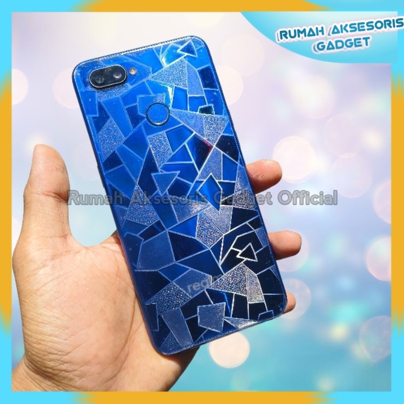 Backskin Garskin ผิวคาร์บอน IPHONE IP ABSTRACT MOSAIC ด้านหลังป้องกัน hp IP4 IP5S IP6 IP6S IP6+ IP7 