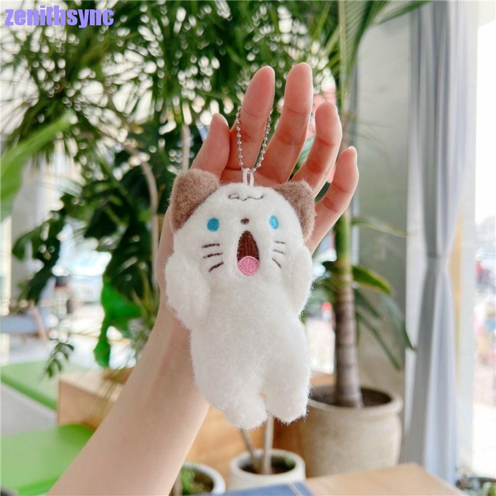 Zenithsync Shouting สุนัขพวงกุญแจ Plush, Shouting หมีการ์ตูนกระต่าย, กระเป๋า Charms ตุ๊กตาตุ๊กตาเครื่องประดับของเล่นเด็ก
