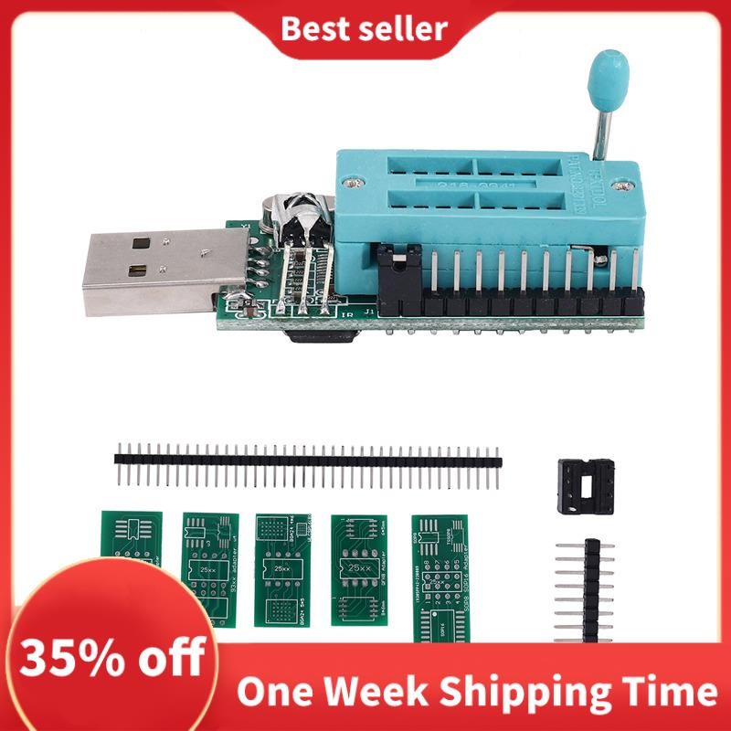 1 ชิ้นโลหะ Ch341A โปรแกรมเมอร์ V1.7 1.8V ชิ้นส่วนเปลี่ยนระดับในสต็อก