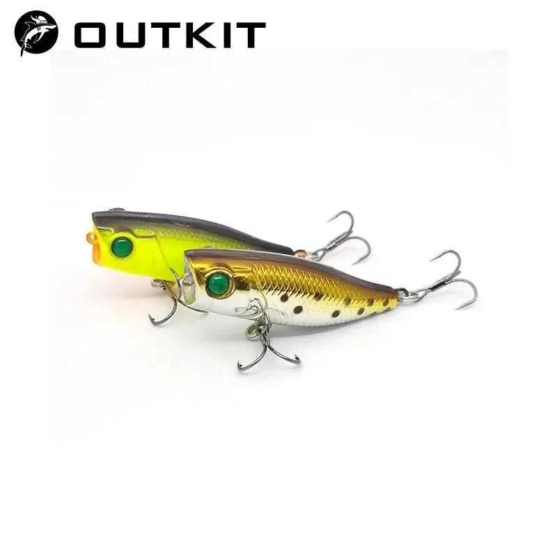 ใหม่ 1pcs 4 ซม.3.5g mini Popper Hard เหยื่อ Minnow ตกปลา Lure Crankbait Wobbler Tackle Isca Poper ลอยด้านบนน้ํา pike Lures