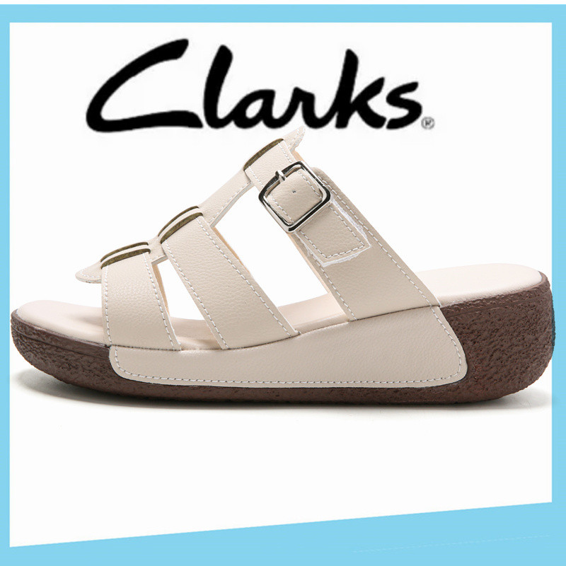 Clarks รองเท้าผู้หญิง Clarks ผู้หญิง Clarks รองเท้าแตะ รองเท้าผู้หญิง รองเท้าส้นแบน รองเท้าแตะ Clark