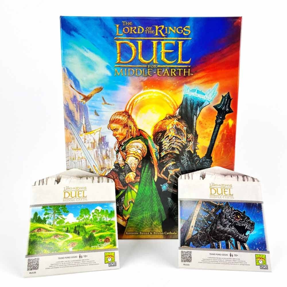 The Lord of The Rings: Duel for Middle-Earth Board Game - Epic Strategy Game of Power and Conquest