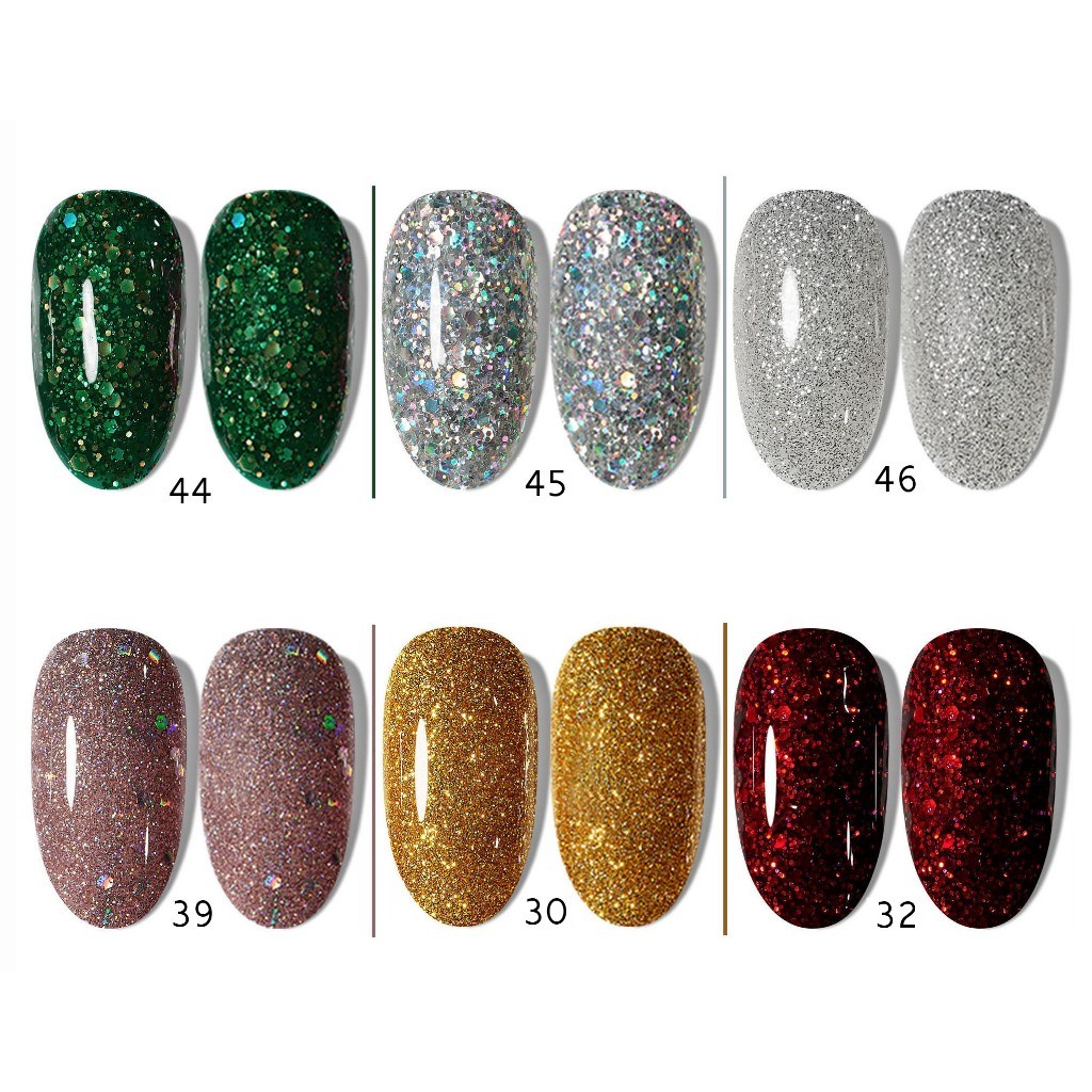 GESATHEL 47สี น้ํายาทาเล็บเจล ยาทาเล็บเจล สีเจลทาเล็บ สีทาเล็บเจล 15MLสีเจล (แบบต้องอบ พร้อมส่ง) - 2