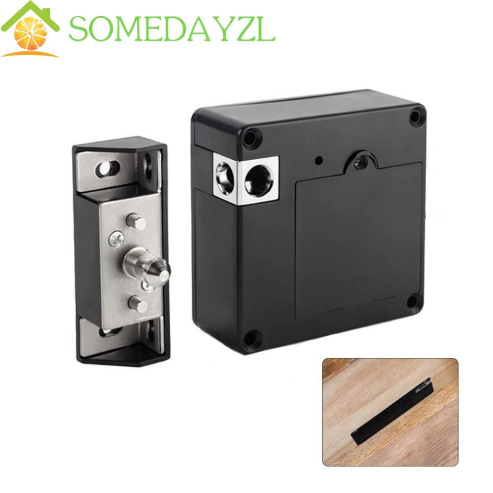 Somedayzl RFID สมาร์ทล็อค,ที่มองไม่เห็น Hidde ติดตั้งง่ายสมาร์ทลิ้นชักล็อค, DIY สะดวก IC การ์ด Safe Sensor ตู้ล็อคตู้