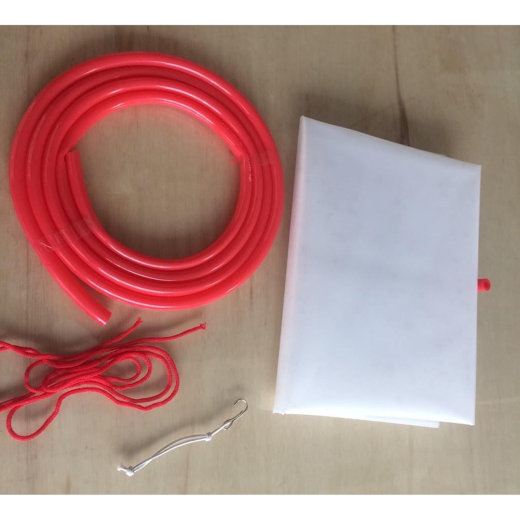 ฝาครอบพลาสติกล้าง AC ขนาดใหญ่ 1/2PK - ฝาครอบ AC 2.5 PK พร้อมท่อ 1.5 ม.