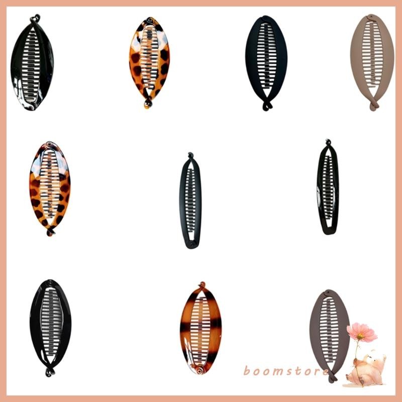 Boom Large Banana Clip เครื่องประดับผม Hairpin Hairpieces สําหรับทรงผมที่มีปริมาตร