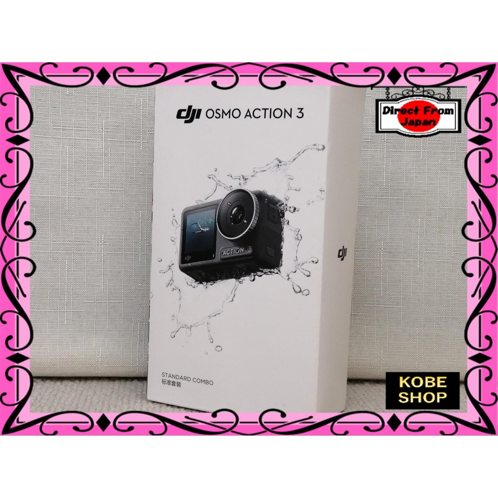 【ส่งตรงจากญี่ปุ่น】 กล้องแอคชั่น DJI OSMO ACTION3 【สินค้ามือสอง】