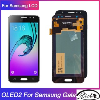 ใหม่ หน้าจอสัมผัสดิจิทัล LCD OLED สําหรับ Samsung Galaxy J500 LCD J5 2015 J3 2016 J320