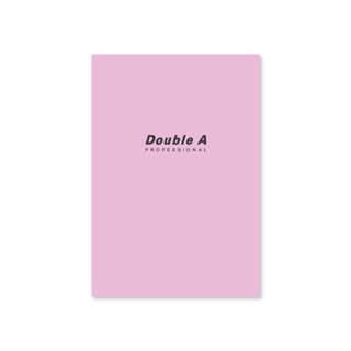 Double A สมุดปกอ่อน B5 70g. 26แผ่น ชมพู   Professional