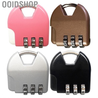 Ooidshop Luggage Lock DIY Setting Password Lightweight Zinc Alloy Material Combination Padlock for Suitcase Travel