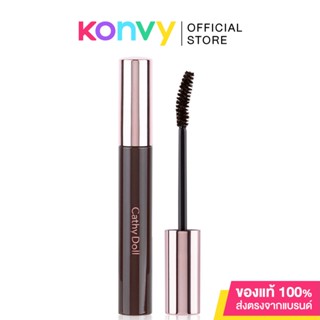 Cathy Doll Less Is More Mascara 8g #Brown เคที่ ดอลล์ มาสคาร่าเนื้อเบาสบาย ไม่หนักตา เพิ่มความหนา ต่อความยาว.