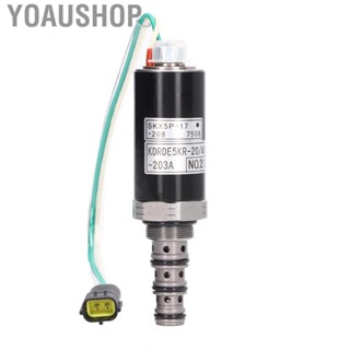 Yoaushop Alloy Steel Excavator Proportional Solenoid Valve Accessories For