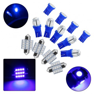 ⚡NEW 9⚡Modern Design 12V 24V Blue Car LED Light Kit for Interior Dome and License Plate