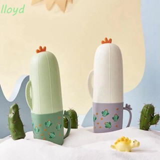 Lloyd ชั้นวางแปรงสีฟัน ลายการ์ตูน แบบพกพา สําหรับตั้งแคมป์กลางแจ้ง